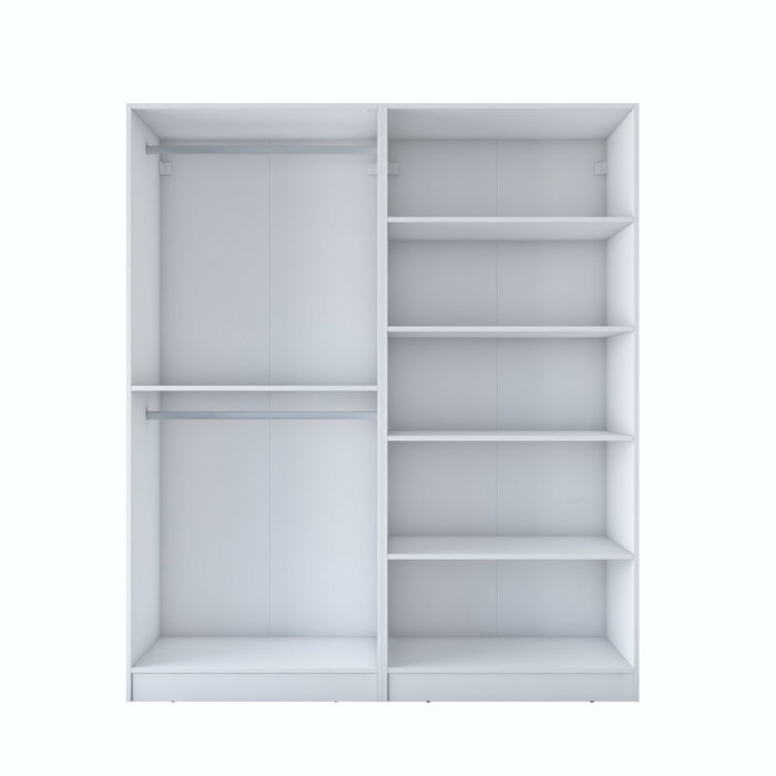 Hanah Home Armario Blanco BA194 - 4574